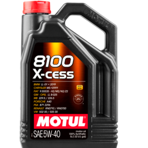 Motul 8100 X-Cess 5W40 5L 102870
